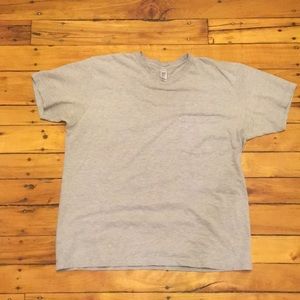 American Apparel Gray T-Shirt Men Size L w/ pocket
